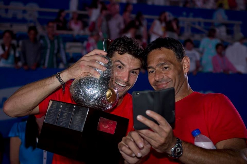 Григор Димитров се раздели с треньора си